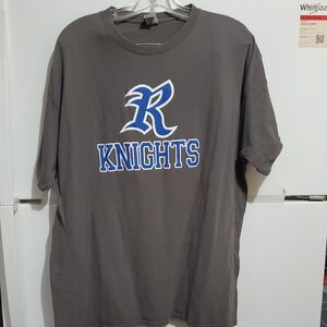 Gildan Charcoal Knights Short Sleeve Tee Size XL/TG/EG